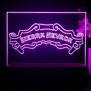 Sierra Nevada Plain Banner LED Desk Light
