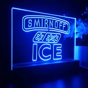 Smirnoff Ice Ice Cube LED Desk Light