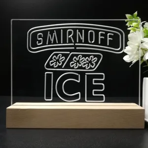 Smirnoff Ice Ice Cube LED Desk Light