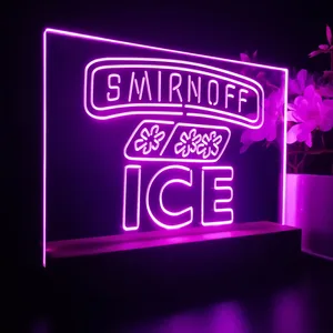 Smirnoff Ice Ice Cube LED Desk Light