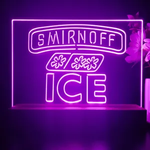 Smirnoff Ice Ice Cube LED Desk Light