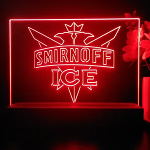 Smirnoff Ice Logo 2 LED Desk Light
