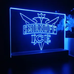 Smirnoff Ice Logo 2 LED Desk Light