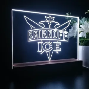 Smirnoff Ice Logo 2 LED Desk Light