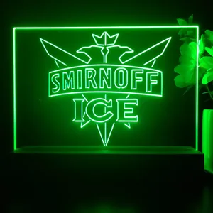 Smirnoff Ice Logo 2 LED Desk Light