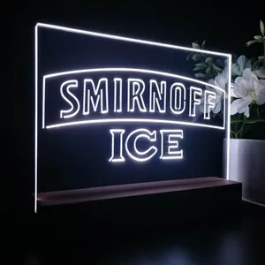 Smirnoff Ice Logo LED Desk Light