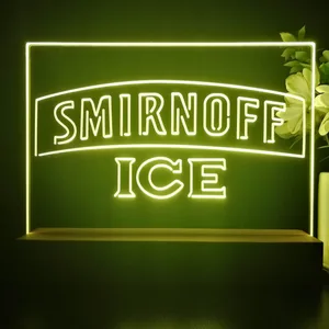 Smirnoff Ice Logo LED Desk Light