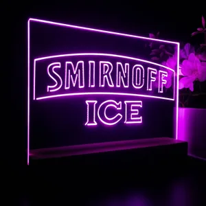 Smirnoff Ice Logo LED Desk Light