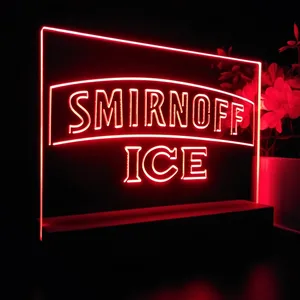 Smirnoff Ice Logo LED Desk Light