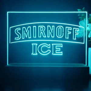 Smirnoff Ice Logo LED Desk Light