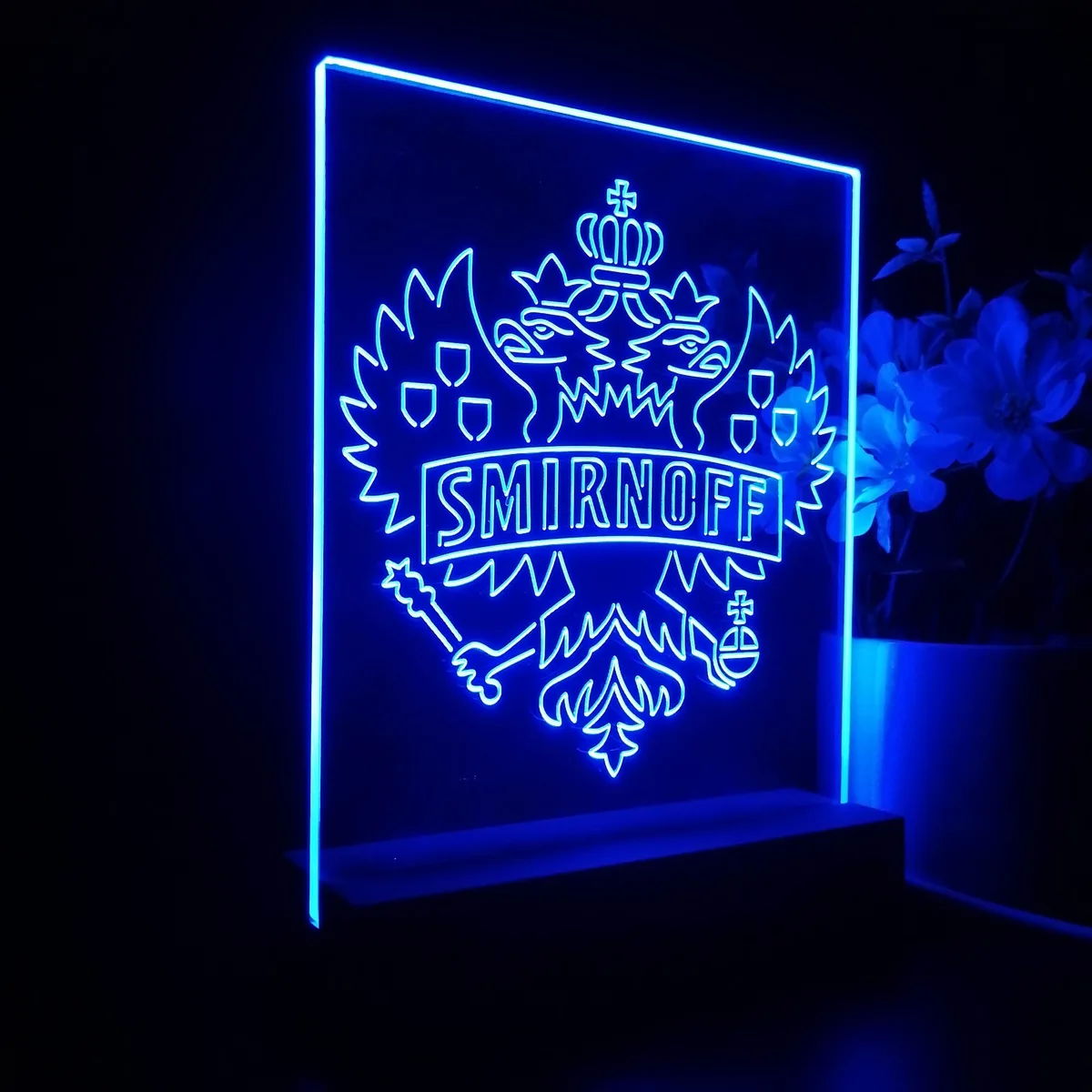 Smirnoff Logo LED Desk Light