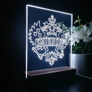 Smirnoff Logo LED Desk Light