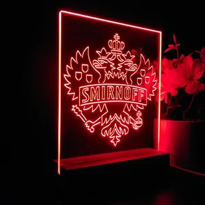 Smirnoff Logo LED Desk Light