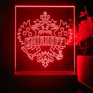 Smirnoff Logo LED Desk Light