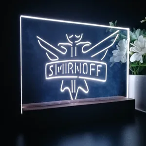 Smirnoff Logo Plain LED Desk Light