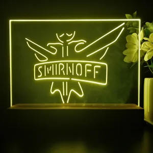 Smirnoff Logo Plain LED Desk Light