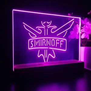 Smirnoff Logo Plain LED Desk Light