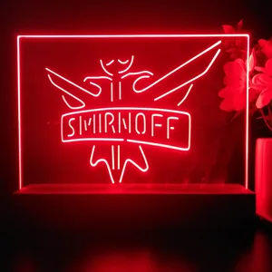 Smirnoff Logo Plain LED Desk Light