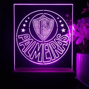 Sociedade Esportiva Palmeiras Logo LED Desk Light