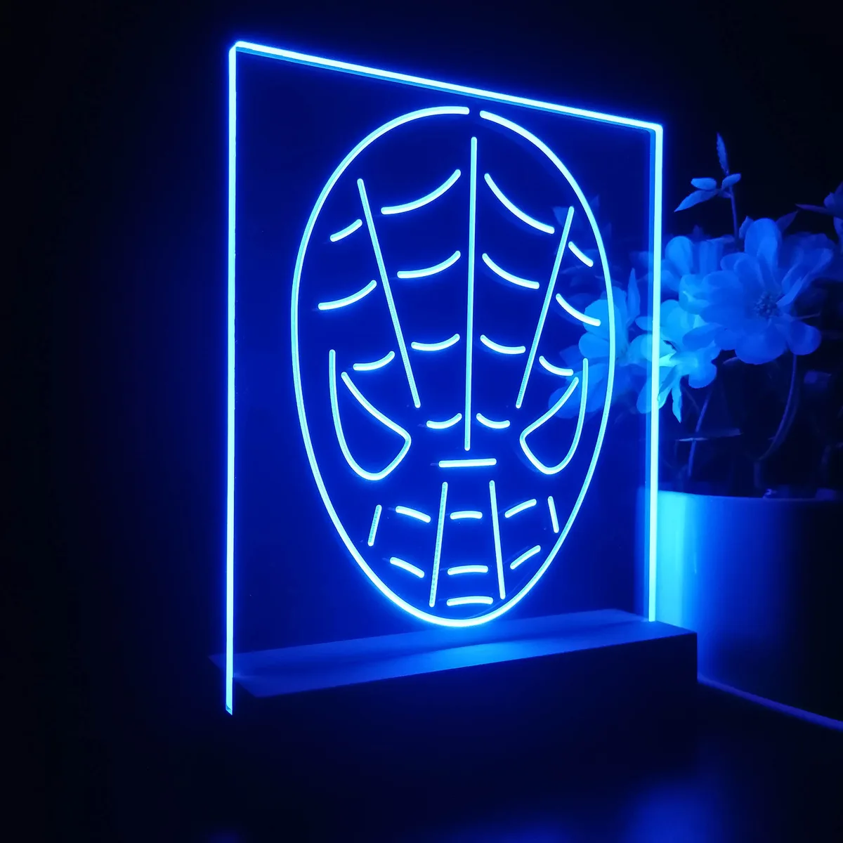 Spider-Man Face LED Desk Light