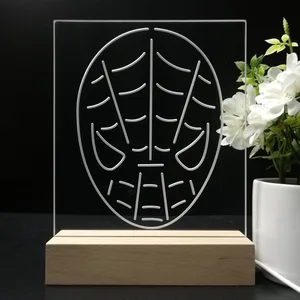 Spider-Man Face LED Desk Light