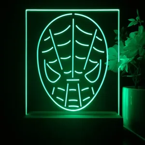 Spider-Man Face LED Desk Light