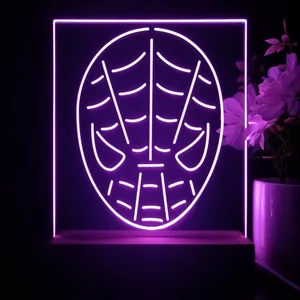 Spider-Man Face LED Desk Light