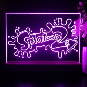 Splatoon 2 LED Desk Light