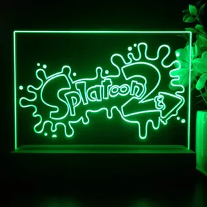 Splatoon 2 LED Desk Light