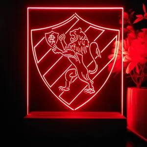 Sport Club do Recife Logo LED Desk Light