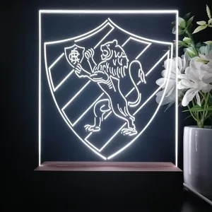 Sport Club do Recife Logo LED Desk Light