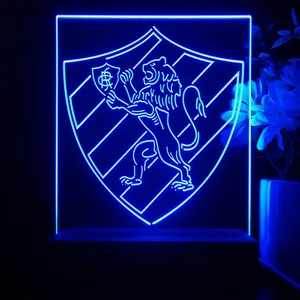 Sport Club do Recife Logo LED Desk Light