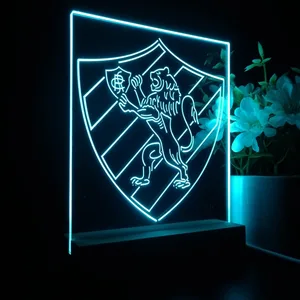 Sport Club do Recife Logo LED Desk Light