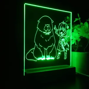 Spy X Family Anya with bear LED Desk Light