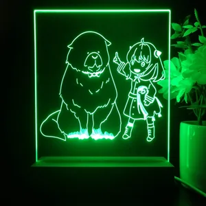 Spy X Family Anya with bear LED Desk Light