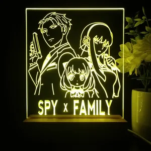 Spy X Family Loid Anya Yor 2 LED Desk Light