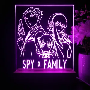 Spy X Family Loid Anya Yor 2 LED Desk Light