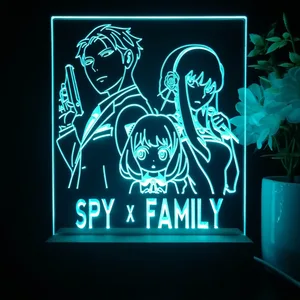 Spy X Family Loid Anya Yor 2 LED Desk Light