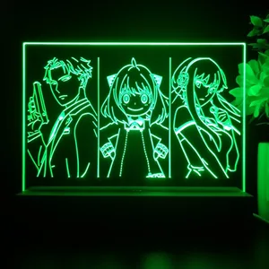 Spy X Family Loid Anya Yor LED Desk Light