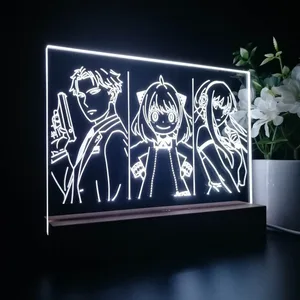 Spy X Family Loid Anya Yor LED Desk Light