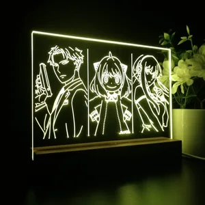 Spy X Family Loid Anya Yor LED Desk Light