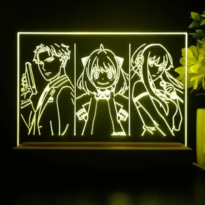 Spy X Family Loid Anya Yor LED Desk Light