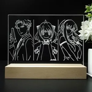Spy X Family Loid Anya Yor LED Desk Light