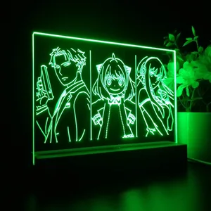 Spy X Family Loid Anya Yor LED Desk Light