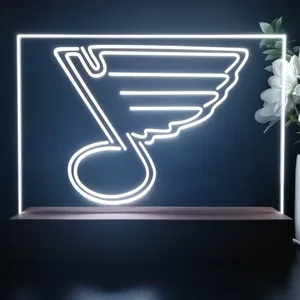 St Louis Blues Logo 1 LED Desk Light