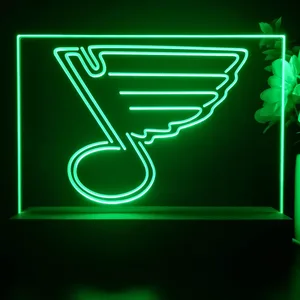 St Louis Blues Logo 1 LED Desk Light