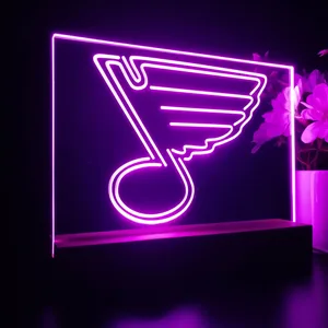 St Louis Blues Logo 1 LED Desk Light