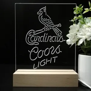 St. Louis Cardinals Coors Light LED Desk Light