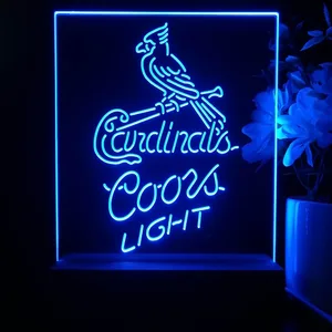 St. Louis Cardinals Coors Light LED Desk Light