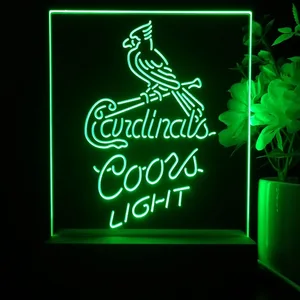 St. Louis Cardinals Coors Light LED Desk Light